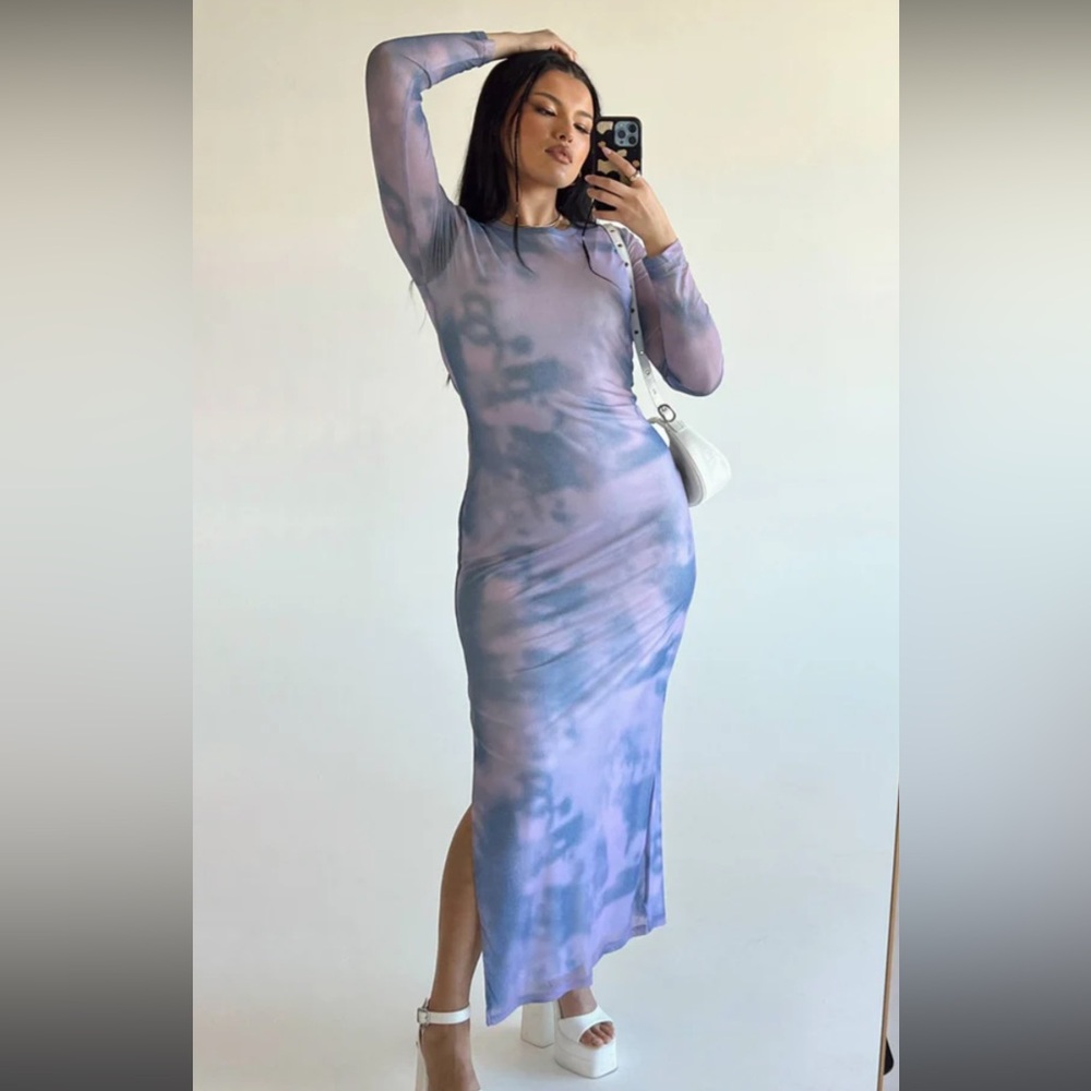 Princess Polly Mesh Tie Dye Dress